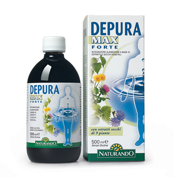 DEPURA MAX FORTE 500 ML - Farmacia Mastrangelo 