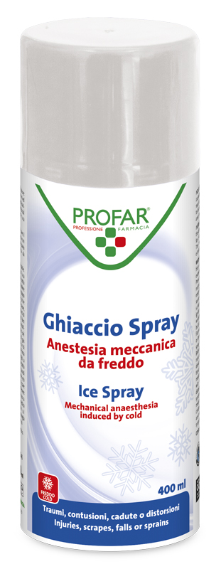 GHIACCIO SPRAY PROFAR 400 ML - Farmacia Mastrangelo 