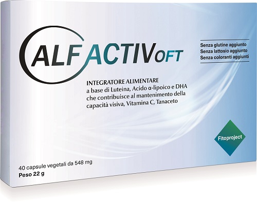 ALFACTIV OFT 40 CAPSULE DA 549 MG - Farmacia Mastrangelo 