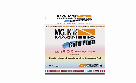 MGK VIS MAGNESIO GOLD PURO 20 BUSTE - Farmacia Mastrangelo 