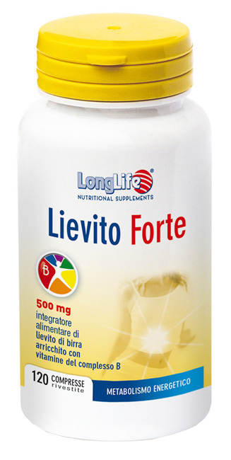 LONGLIFE LIEVITO FORTE 120 COMPRESSE - Farmacia Mastrangelo 