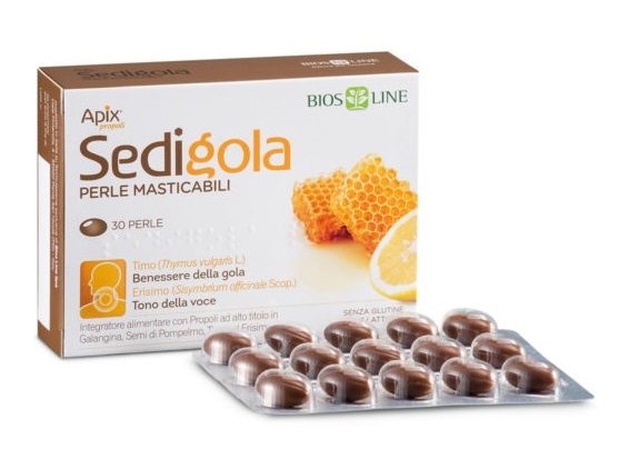 SEDIGOLA PERLE MASTICABILI 30 PERLE - Farmacia Mastrangelo 