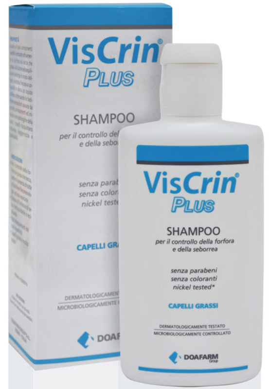 VISCRIN PLUS SHAMPOO ANTIFORFORA 200 ML - Farmacia Mastrangelo 