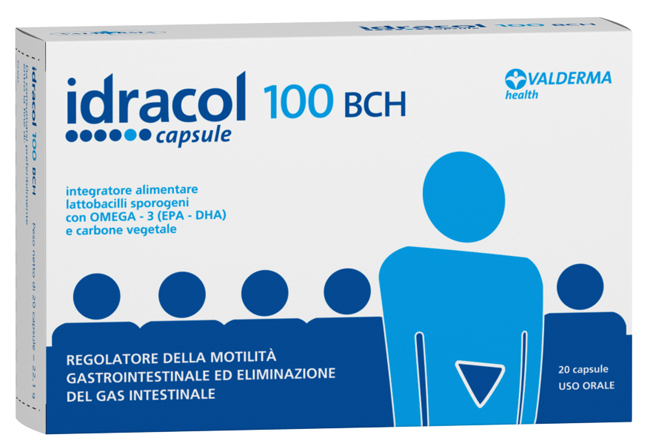 IDRACOL 100 BCH 20 CAPSULE - Farmacia Mastrangelo 