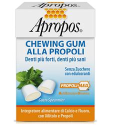 APROPOS CHEWINGUM PROPOLI 25 G - Farmacia Mastrangelo 