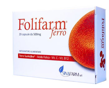 FOLIFARM FERRO 20 CAPSULE - Farmacia Mastrangelo 