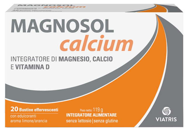 MAGNOSOL CALCIUM POLVERE EFFERVESCENTE 20 BUSTINE - Farmacia Mastrangelo 