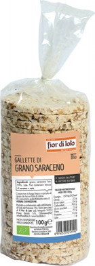 GALLETTE DI GRANO SARACENO BIO 100 G - Farmacia Mastrangelo 