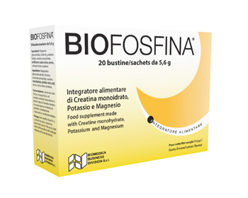 BIOFOSFINA 20 BUSTINE DA 5 G GUSTO LIMONE - Farmacia Mastrangelo 