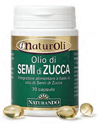 NATUROLI OLIO DI SEMI DI ZUCCA 70 CAPSULE - Farmacia Mastrangelo 