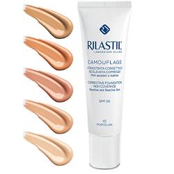 RILASTIL CAMOUFLAGE FONDOTINTA CORRETTIVO FLUIDO ELEVATA COPRENZA 10 30 ML - Farmacia Mastrangelo 