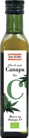 FIOR DI LOTO OLIO DI SEMI DI CANAPA BIO 250 ML - Farmacia Mastrangelo 
