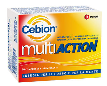 CEBION MULTIACTION 20 COMPRESSE EFFERVESCENTI - Farmacia Mastrangelo 