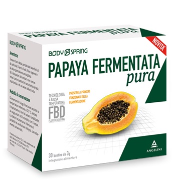 BODY SPRING PAPAYA FERMENTATA PURA 30 BUSTINE - Farmacia Mastrangelo 