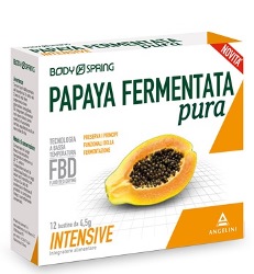 BODY SPRING PAPAYA FERMENTATA PURA INTENSIVE 12 BUSTINE - Farmacia Mastrangelo 