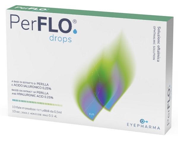 PERFLO DROPS GOCCE OCULARI 10 FIALE MONODOSE - Farmacia Mastrangelo 