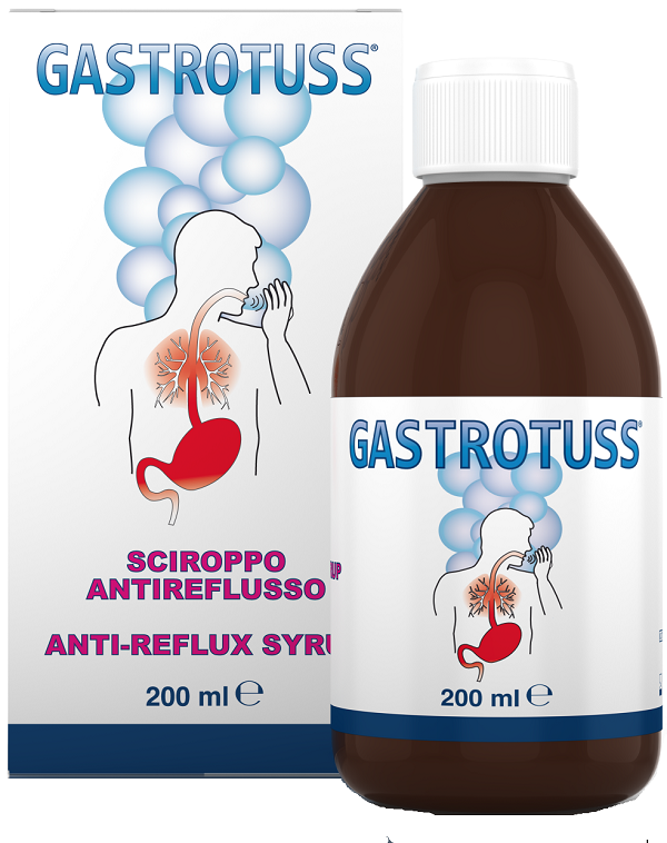 SCIROPPO ANTIREFLUSSO GASTROTUSS 200 ML - Farmacia Mastrangelo 