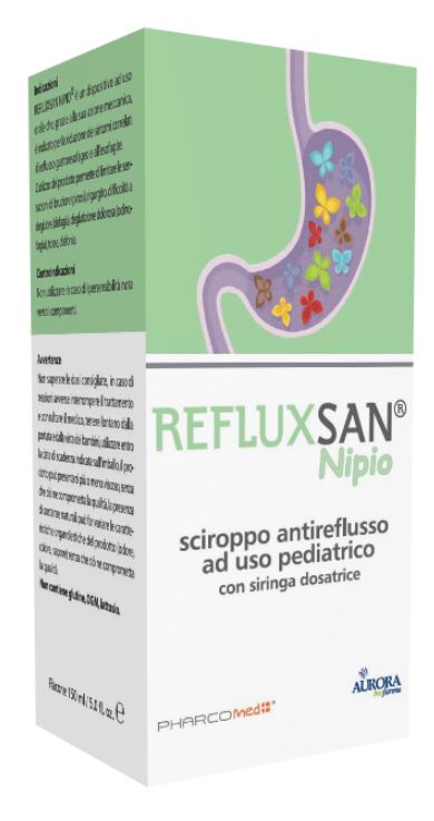 REFLUXSAN NIPIO SCIROPPO ANTIREFLUSSO 150 ML - Farmacia Mastrangelo 