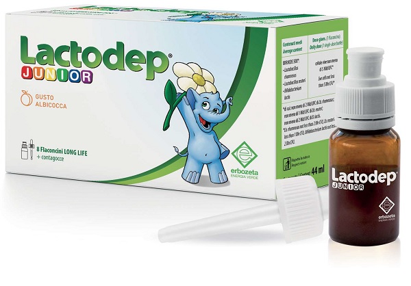 LACTODEP JUNIOR 8 FLACONCINI X 5,5 ML - Farmacia Mastrangelo 