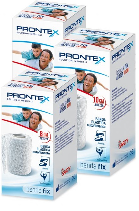 BENDA ELASTICA PRONTEX FIX AUTOFISSANTE 12 CM DI ALTEZZA PER4 METRI IN ESTENSIONE 1 PEZZO - Farmacia Mastrangelo 