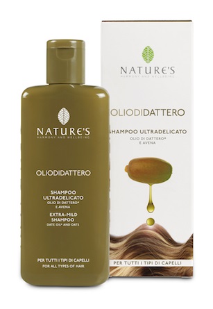 NATURE'S OLIO DI DATTERO SHAMPOO ULTRADELICATO 200 ML - Farmacia Mastrangelo 