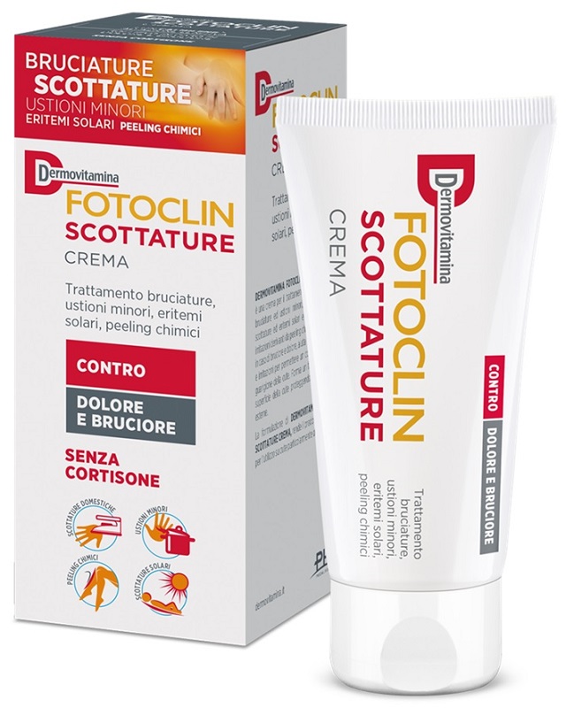 DERMOVITAMINA FOTOCLIN SCOTTATURE CREMA 150 ML - Farmacia Mastrangelo 