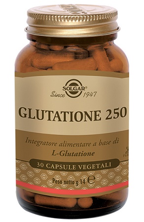 GLUTATIONE 250 30 CAPSULE VEGETALI - Farmacia Mastrangelo 