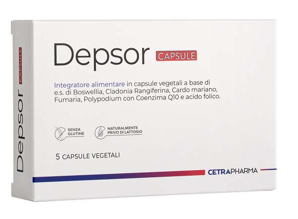 DEPSOR 30 CAPSULE VEGETALI DA 720 MG - Farmacia Mastrangelo 