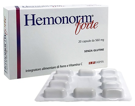 HEMONORM FORTE 20 CAPSULE - Farmacia Mastrangelo 