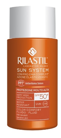 RILASTIL SUN SYSTEM PHOTO PROTECTION THERAPY SPF50+ COMFORT COLOR 50 ML - Farmacia Mastrangelo 