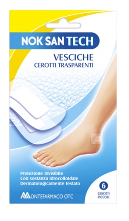 NOK SAN TECH CEROTTO VESCICALE PICCOLO 6 PEZZI - Farmacia Mastrangelo 