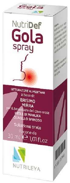 NUTRIDEF GOLA SPRAY 30 ML - Farmacia Mastrangelo 