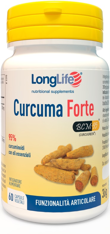 LONGLIFE CURCUMA FORTE 60 CAPSULE VEGETALI - Farmacia Mastrangelo 
