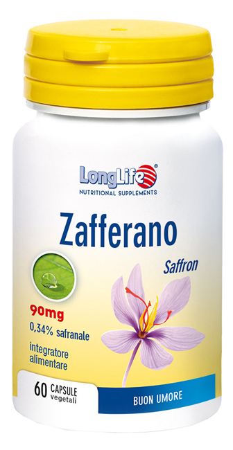 LONGLIFE ZAFFERANO 60 CAPSULE VEGETALI - Farmacia Mastrangelo 