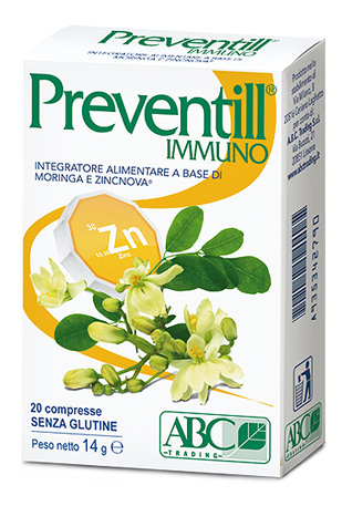 PREVENTILL IMMUNO 20 COMPRESSE - Farmacia Mastrangelo 
