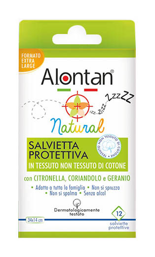 ALONTAN NATURAL SALVIETTA MONOUSO 12 PEZZI - Farmacia Mastrangelo 