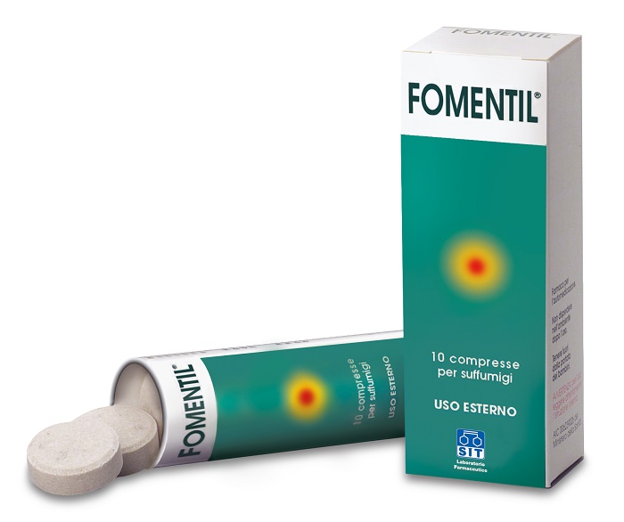 FOMENTIL 10 COMPRESSE X SUFFUMIGI - Farmacia Mastrangelo 