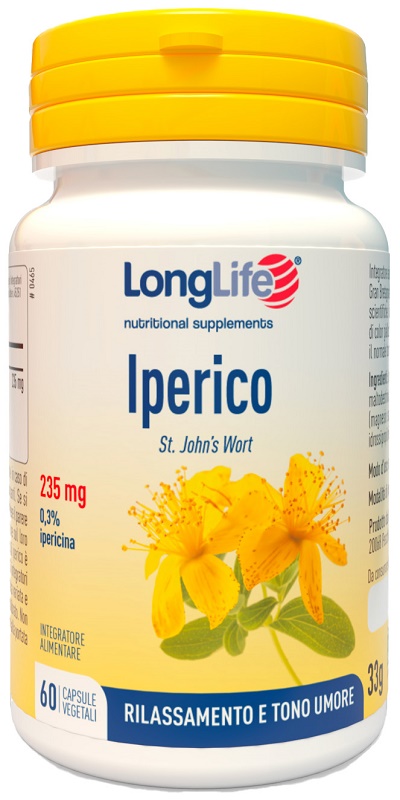 LONGLIFE IPERICO 60 CAPSULE VEGETALI - Farmacia Mastrangelo 