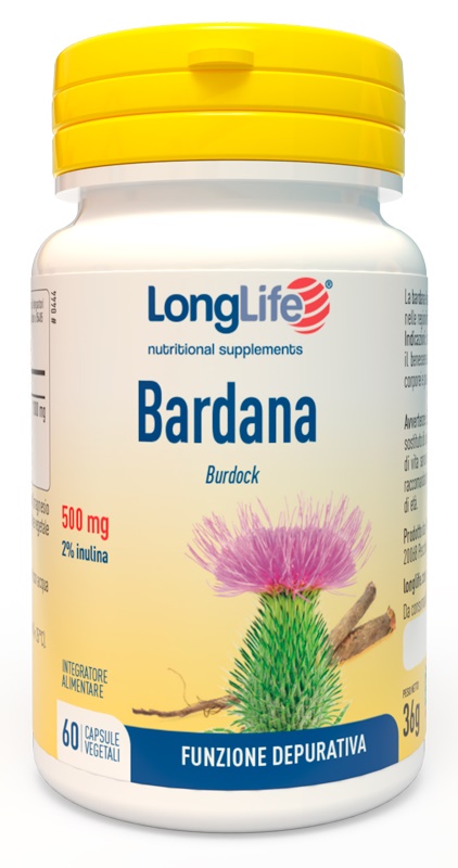LONGLIFE BARDANA 60 CAPSULE VEGETALI - Farmacia Mastrangelo 