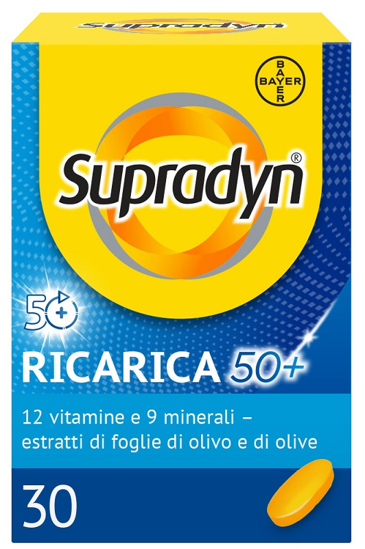 SUPRADYN RICARICA 50+ 30 COMPRESSE - Farmacia Mastrangelo 