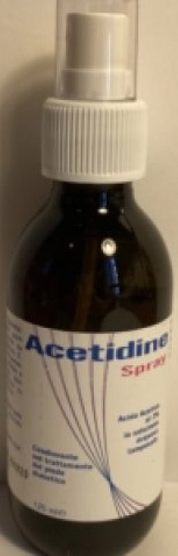 LOZIONE ALL'ACIDO ACETICO 2% IGIENIZZANTE ACETIDINE SPRAY DA125ML - Farmacia Mastrangelo 