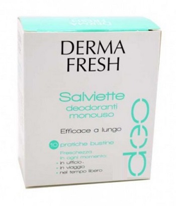 DERMAFRESH PELLE SENSIBILE 10 SALVIETTINE - Farmacia Mastrangelo 