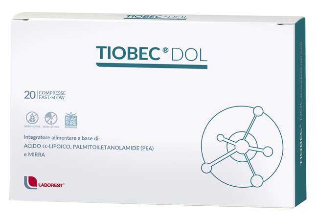 TIOBEC DOL 20 COMPRESSE DA 1455 MG - Farmacia Mastrangelo 
