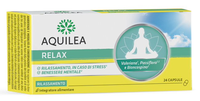 AQUILEA RELAX 24 CAPSULE VEGANE - Farmacia Mastrangelo 