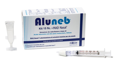 ALUNEB KIT SOLUZIONE ISOTONICA 15 FLACONCINI DA 4 ML + MAD NASAL ATOMIZZATORE - Farmacia Mastrangelo 