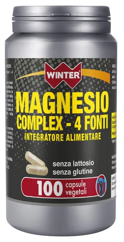 WINTER MAGNESIO COMPLEX 4 FONTI 100 CAPSULE VEGETALI - Farmacia Mastrangelo 