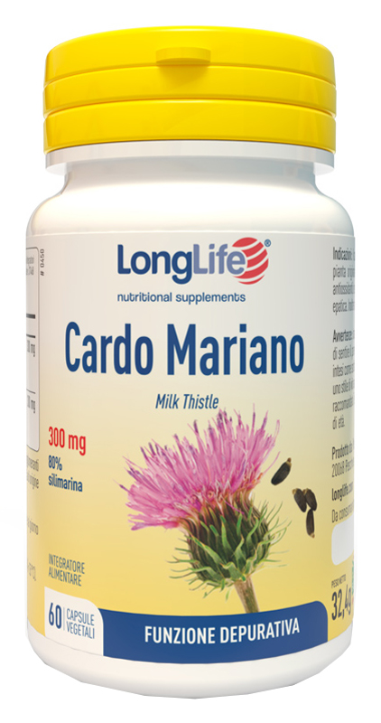 LONGLIFE CARDO MARIANO 60 CAPSULE VEGETALI - Farmacia Mastrangelo 