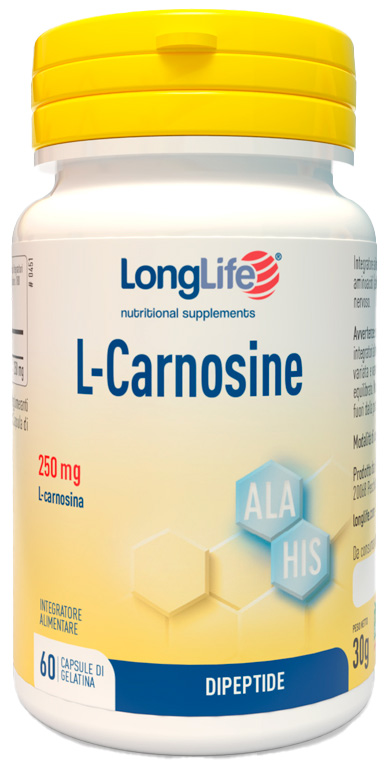 LONGLIFE L-CARNOSINE 60 CAPSULE - Farmacia Mastrangelo 
