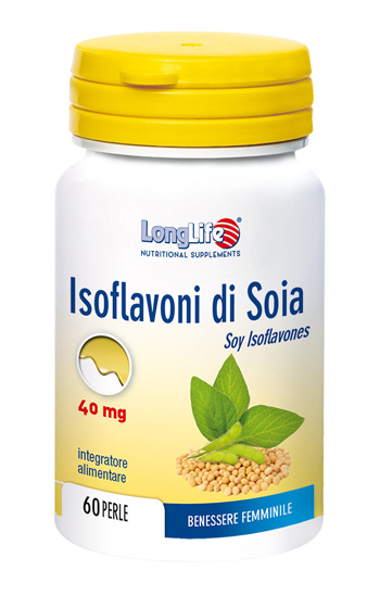LONGLIFE ISOFLAVONI SOIA 60 PERLE - Farmacia Mastrangelo 