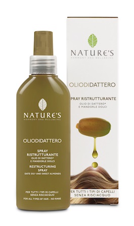 NATURE'S OLIO DI DATTERO SPRAY RISTRUTTURANTE 125 ML - Farmacia Mastrangelo 
